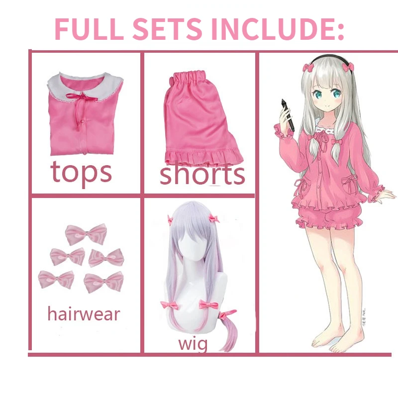 Kostum Cosplay Anime Eromanga  - Anime Cosplay Manga ulasan dan harga