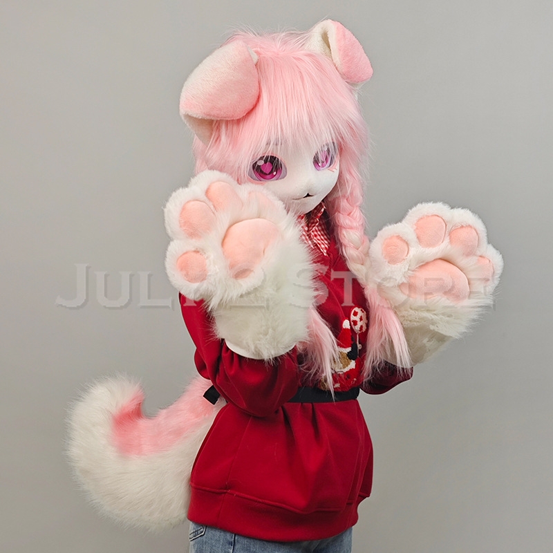 Topeng Kigurumi Bulu Hewan Luc - Anime Cosplay Mask ulasan dan harga