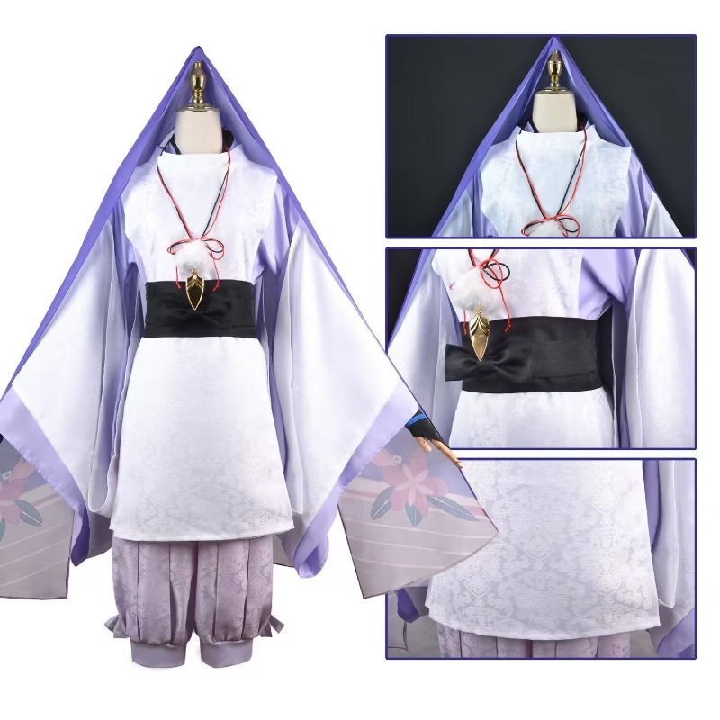 Kostum Cosplay Scaramouche The - Anime Cosplay Kostüm ulasan dan harga