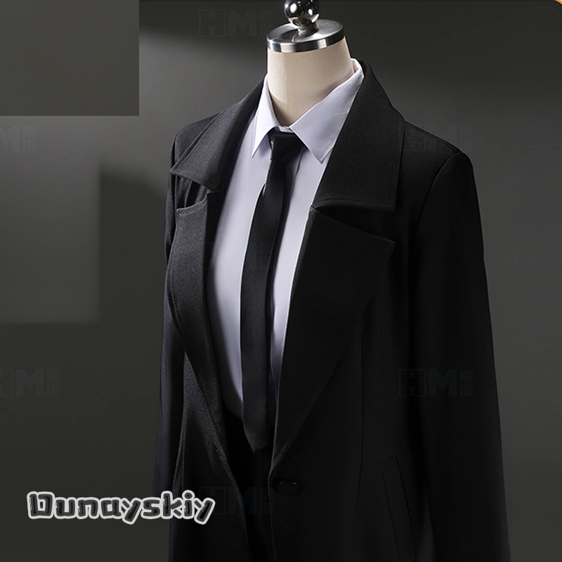 Kostum Cosplay Anime Man Makim - Anime Cosplay Chainsaw Man ulasan dan harga
