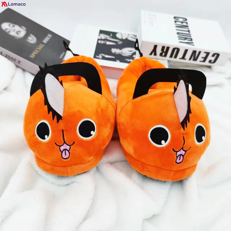 Sepatu Sandal Pochita Chainsaw - Anime Cosplay Chainsaw Man ulasan dan harga