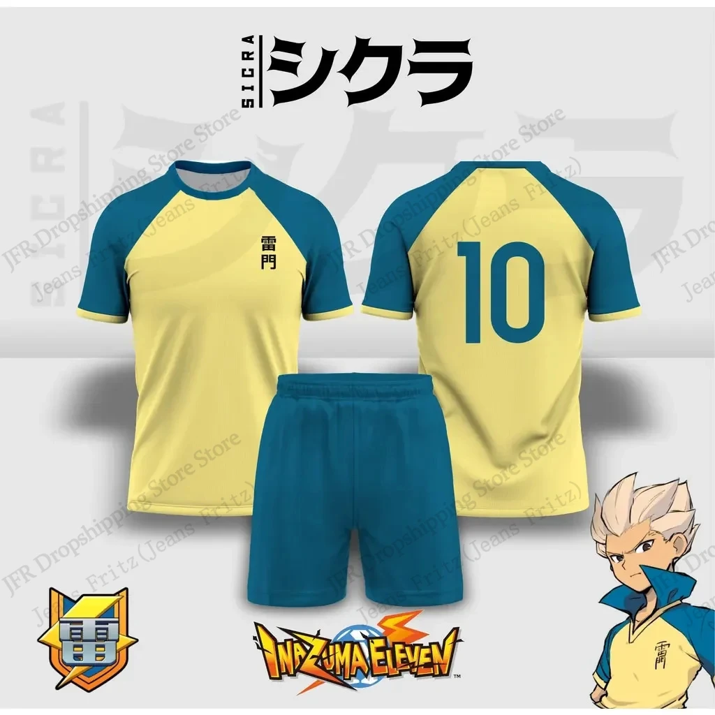 Set Jersey Jersey Inazuma Elev - Anime & Cosplay Expo Acx 2025 ulasan dan harga