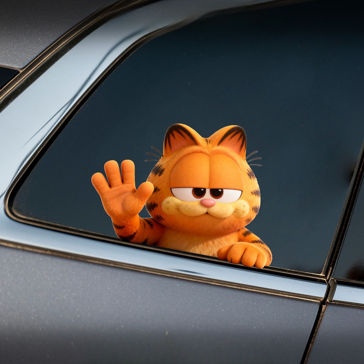 Stiker Vinyl Kartun Garfield L - Anime Cosplay Manga ulasan dan harga