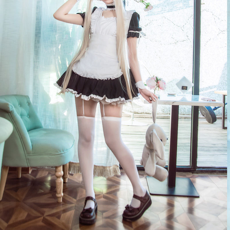 Gaun Lolita Apron Pelayan Seks - Anime Cosplay Lolita ulasan dan harga
