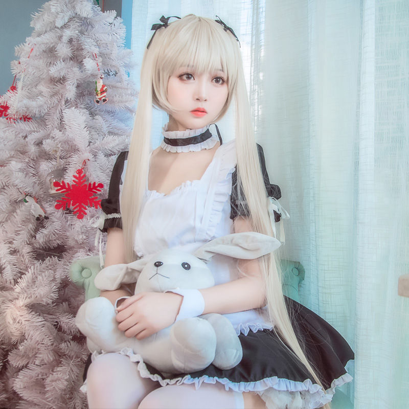 Gaun Lolita Apron Pelayan Seks - Anime Cosplay Lolita ulasan dan harga