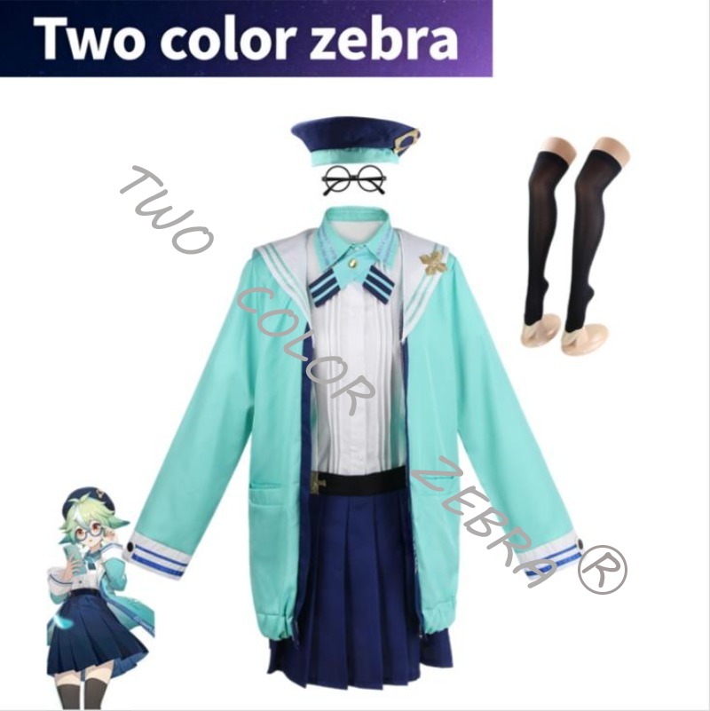 XIN LAI SEN Cos Saccharose Cos - Anime Cosplay Kostüm ulasan dan harga