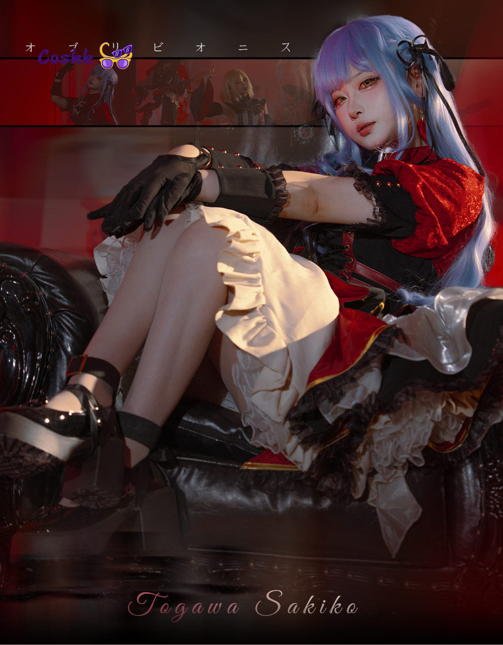 BanGDream! Kostum Cosplay Ave  - Anime Cosplay Lolita ulasan dan harga