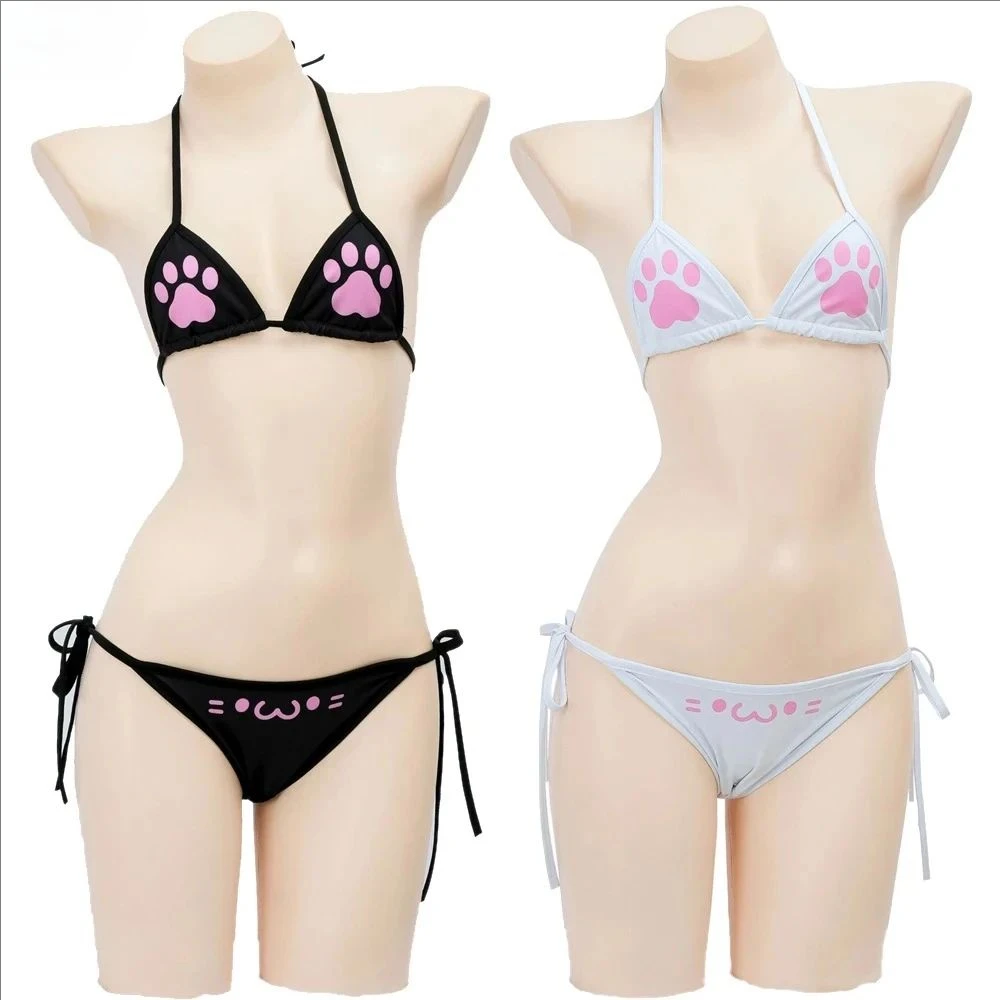 Baju Renang Bikini Tiga Potong - Anime Cosplay Bikini ulasan dan harga